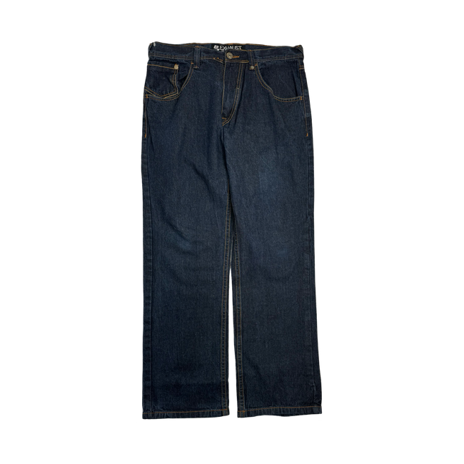 Vintage Y2k Exhaust Dark Denim Jeans Pants