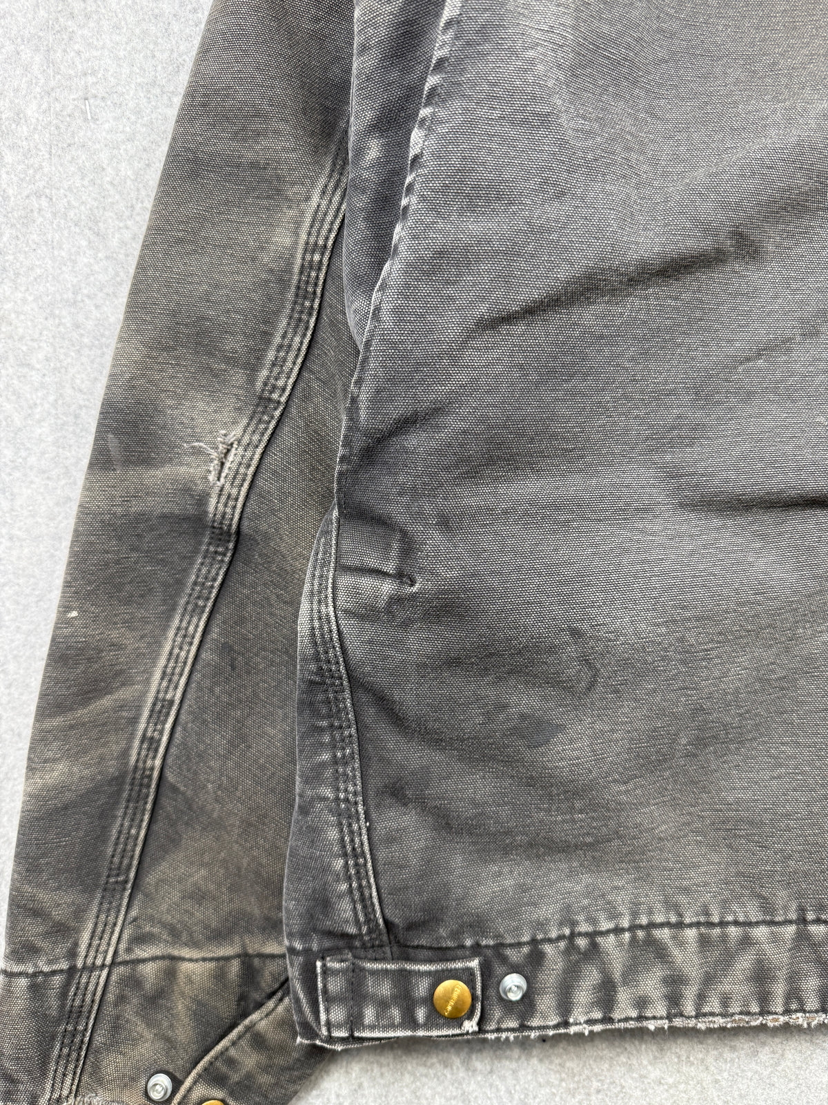 Vintage Carhartt Detroit Jacket Faded Black