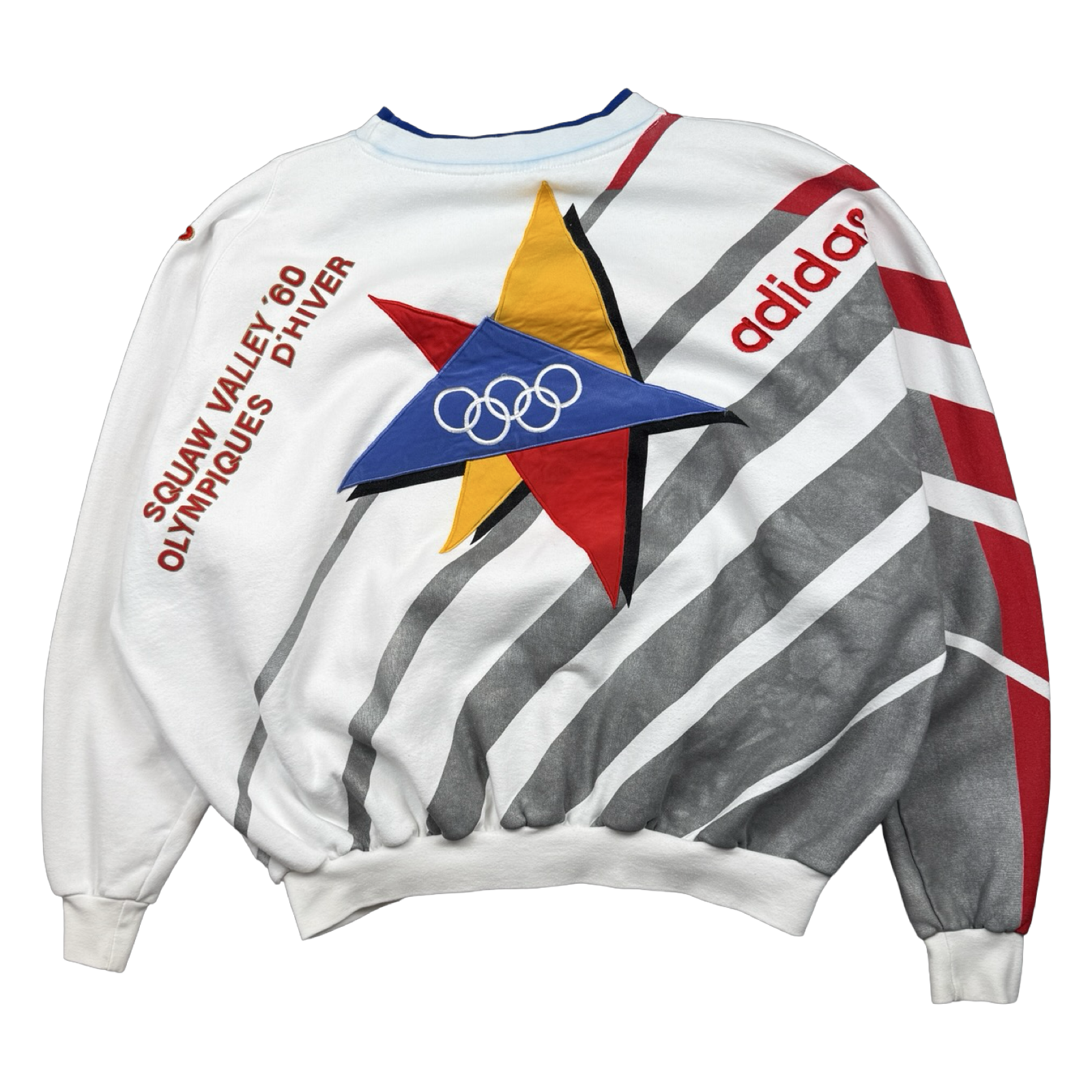 Vintage Adidas 2nd Olympic Winter Games St Moritz Sweatshirt White