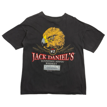 VIntage 90's Jack Daniels Tee Black