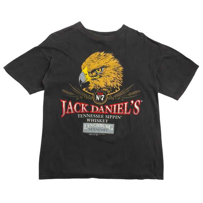 VIntage 90's Jack Daniels Tee Black