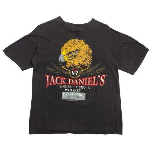 VIntage 90's Jack Daniels Tee Black | Vintage Clothing Store Canada