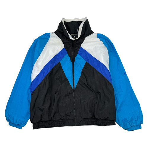 Vintage Givenchy Activewear Color Block Windbreaker Jacket | Vintage Clothing Store Canada