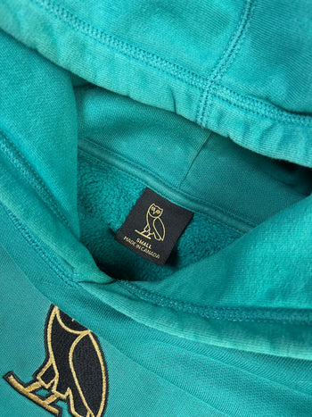 OVO Classic Owl Hoodie Turquoise (USED)