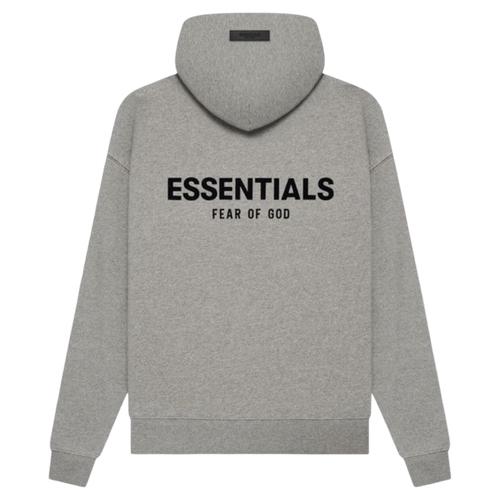 Fear of God Essentials Hoodie Dark Oatmeal | Vintage Clothing Store Canada