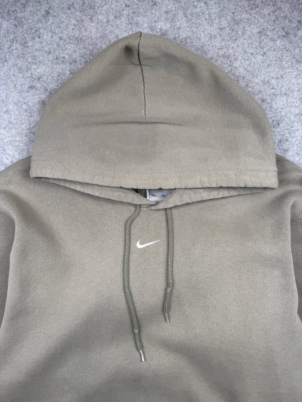 Vintage Nike Mid Swoosh Hoodie Light Pistachio