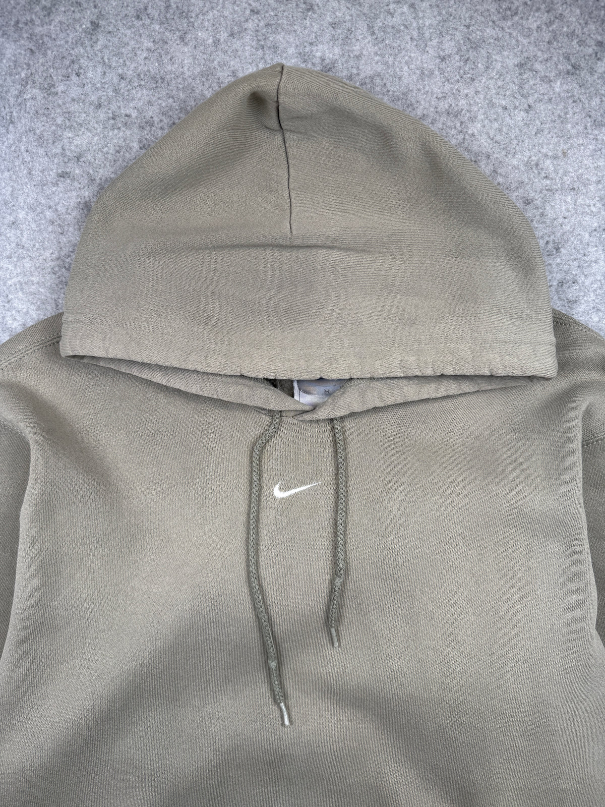 Vintage Nike Mid Swoosh Hoodie Light Pistachio
