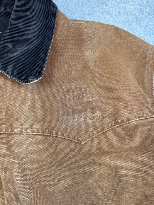 Vintage Carhartt Santa Fe Work Jacket Khaki | Vitnage Clothing Store Canada