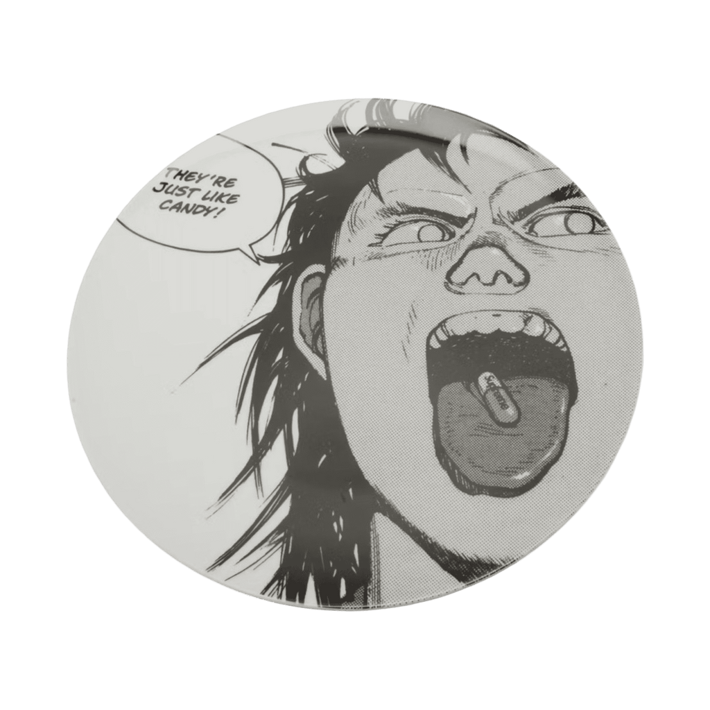 Supreme AKIRA Pill Ceramic Plate White