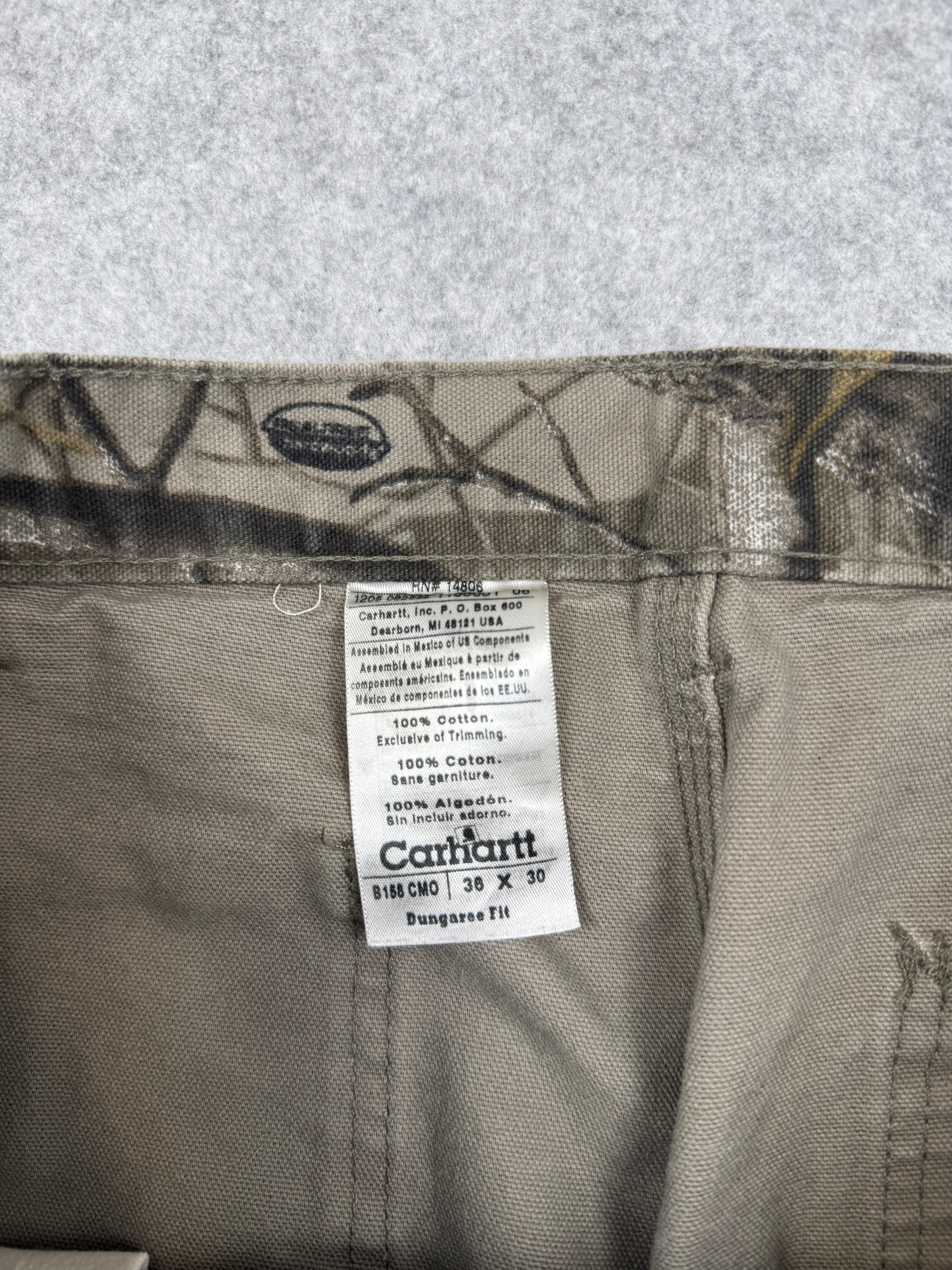 Vintage Carhartt Realtree Dungaree Camo Pants