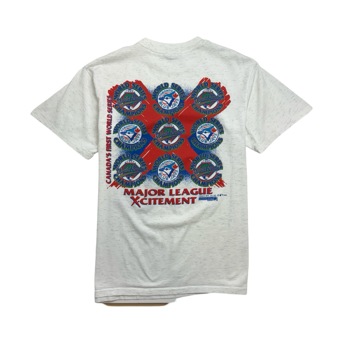 (M) Vintage '92 Toronto Blue Jays Tee White | Vitnage Clothing Store Canada