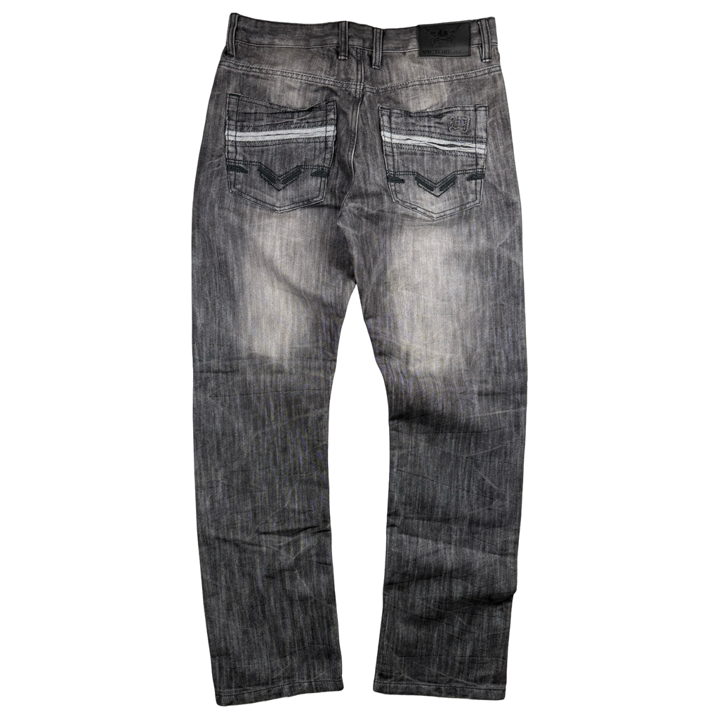 Vintage Y2K Victorious Straight Fit Jeans Washed Grey
