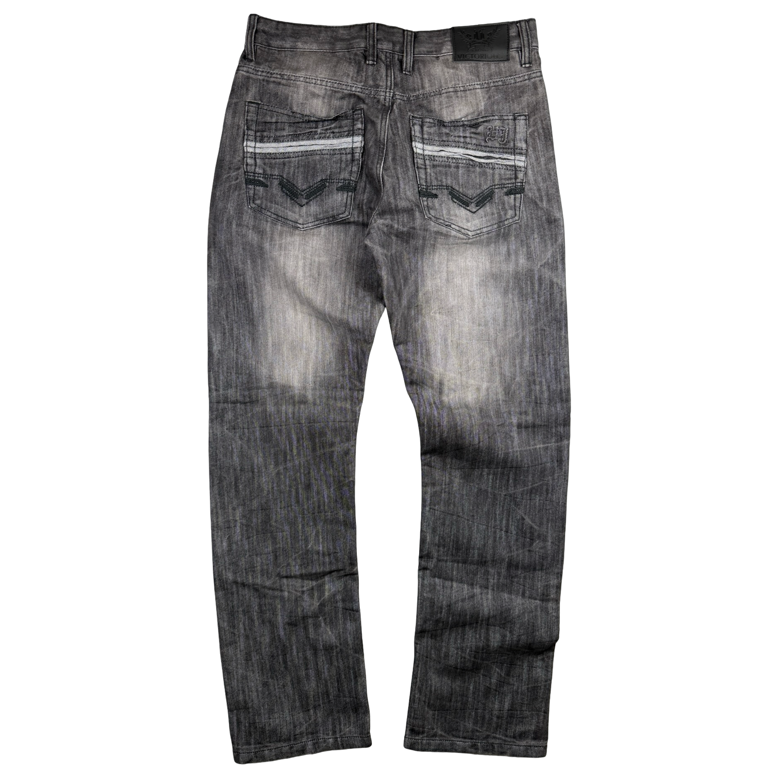 Vintage Y2K Victorious Straight Fit Jeans Washed Grey