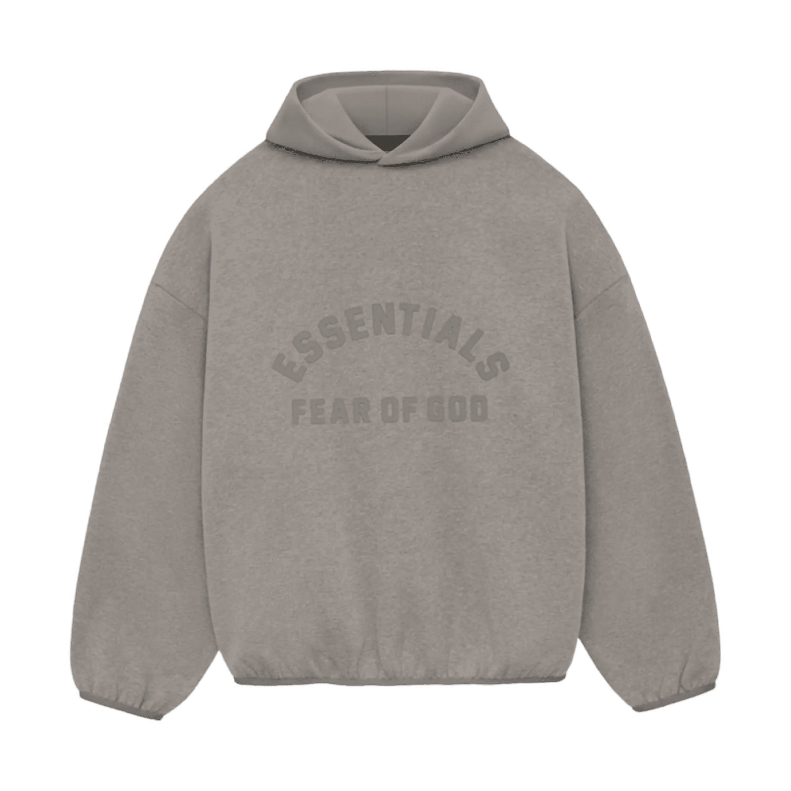 Fear of God Essentials Core Collection Nylon Fleece Hoodie Heather Grey/Dust