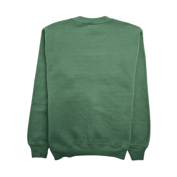 (S) Vintage Novelty Cats Sweatshirt Green