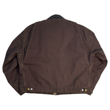 Vintage 2000’s Carhartt Detroit Work Jacket Dark Brown