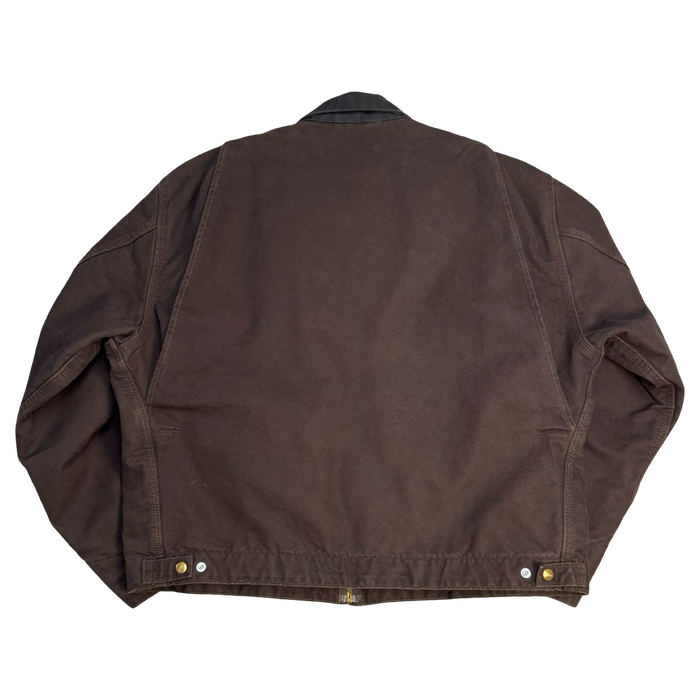 Vintage 2000’s Carhartt Detroit Work Jacket Dark Brown | Vitnage Clothing Store Canada