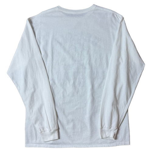 Vintage Bel-Air Basketball L/S Tee White | Vintage Clothing Store Canada