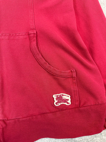 Women's Burberry Full Zip Hoodie Pink