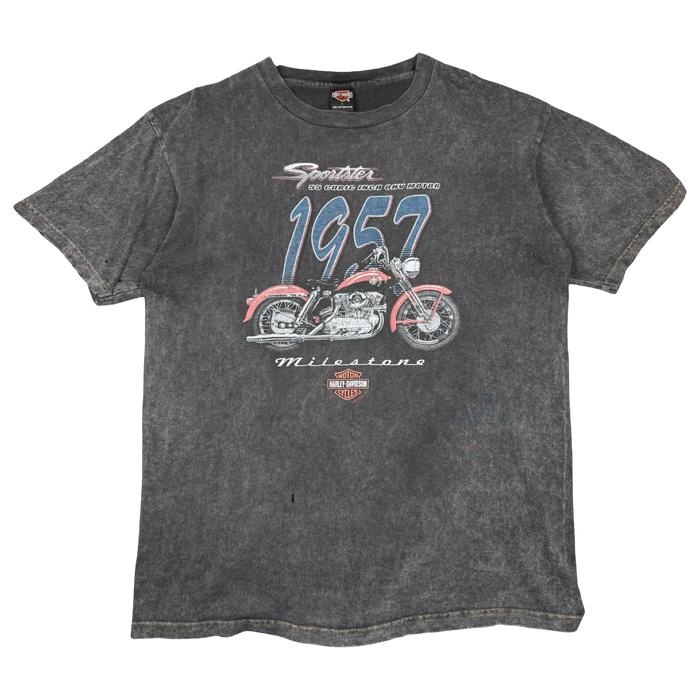 Vintage Harley Davidson 1957 Sportster Tee Black | Vitnage Clothing Store Canada
