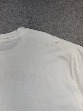 Vintage Harley Davidson Ride To The Wall Tee White
