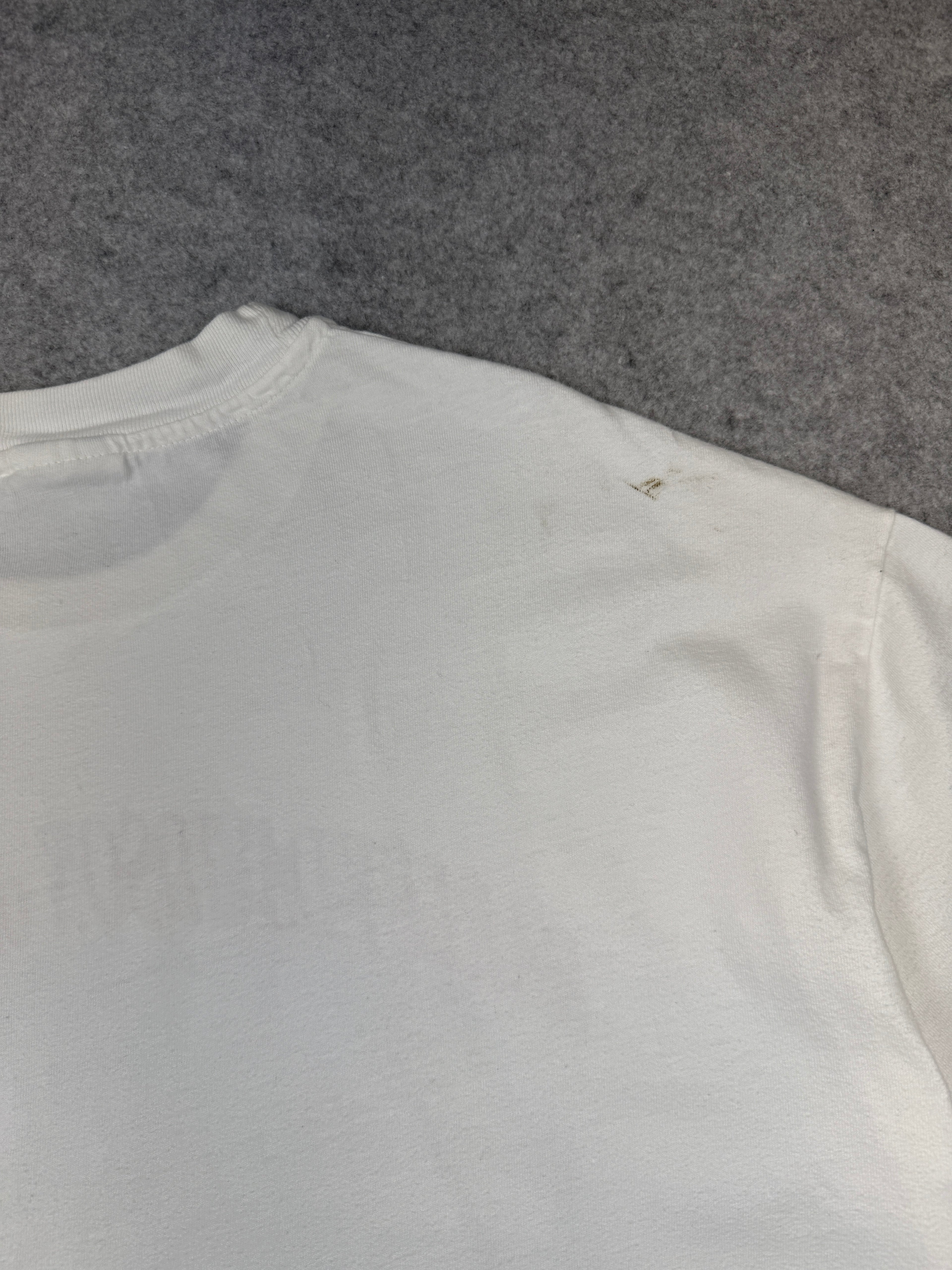 Vintage Harley Davidson Ride To The Wall Tee White