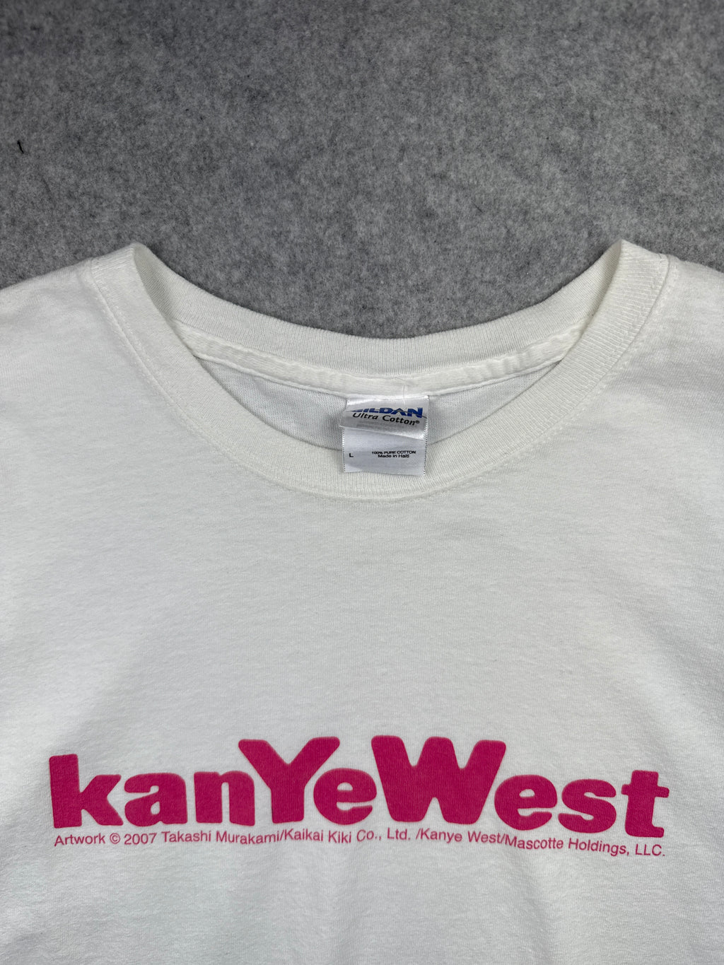Vintage 2000’s Kanye West Graduation Bear Tee White