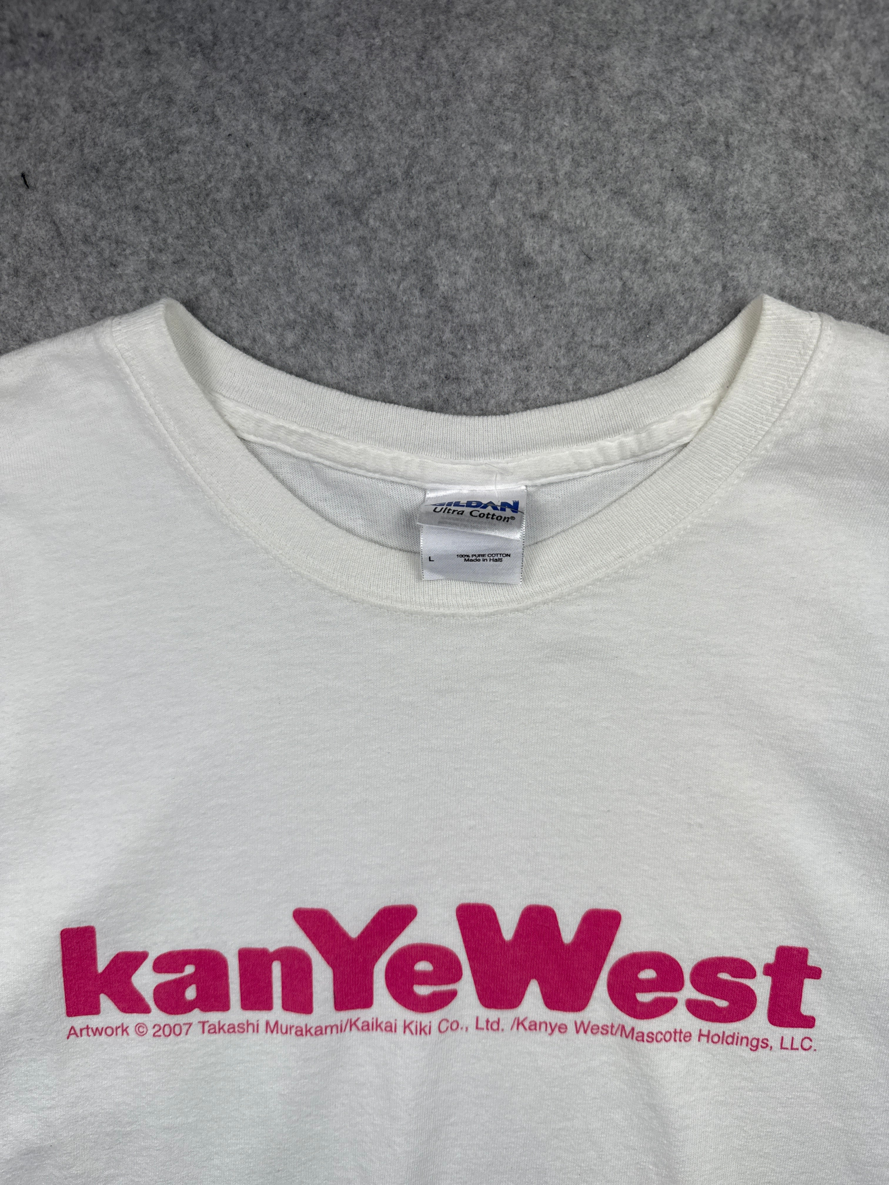 Vintage 2000’s Kanye West Graduation Bear Tee White