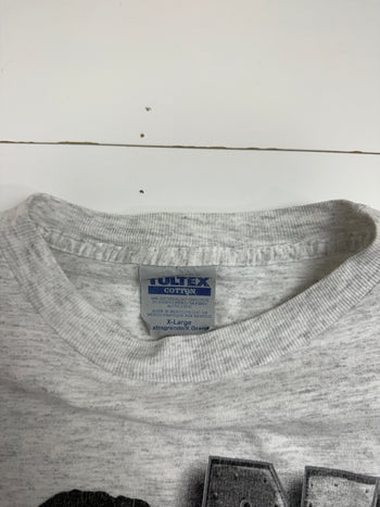 Vintage 1990s Mr. Bean Punk Promo Tee Light Grey