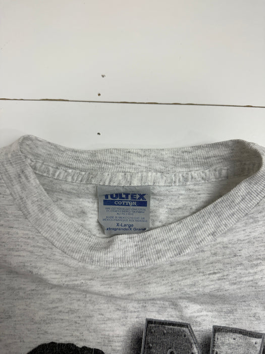 Vintage 1990s Mr. Bean Punk Promo Tee Light Grey | Vitnage Clothing Store Canada