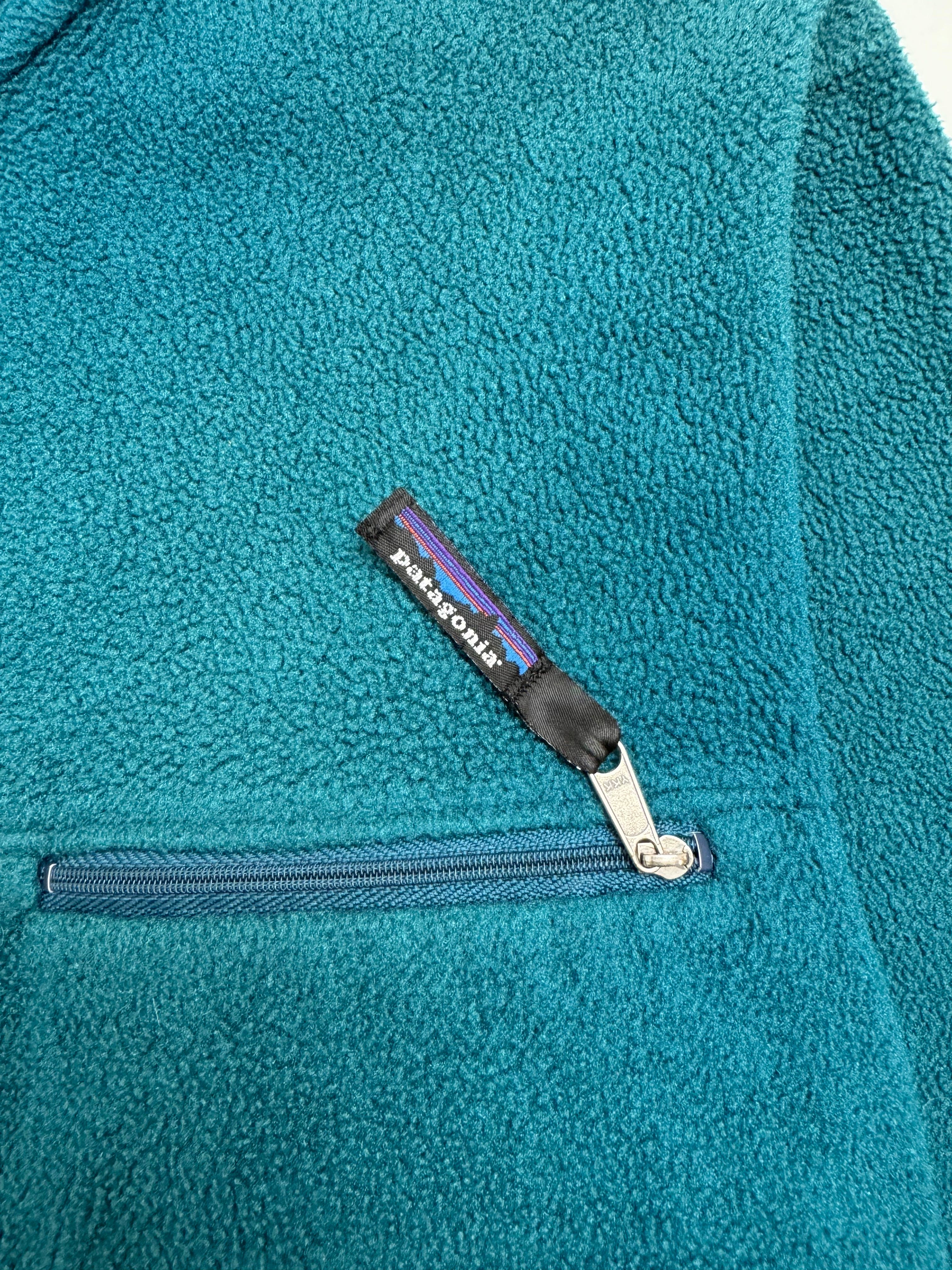 Vintage Patagonia Zip-Up Fleece Aqua