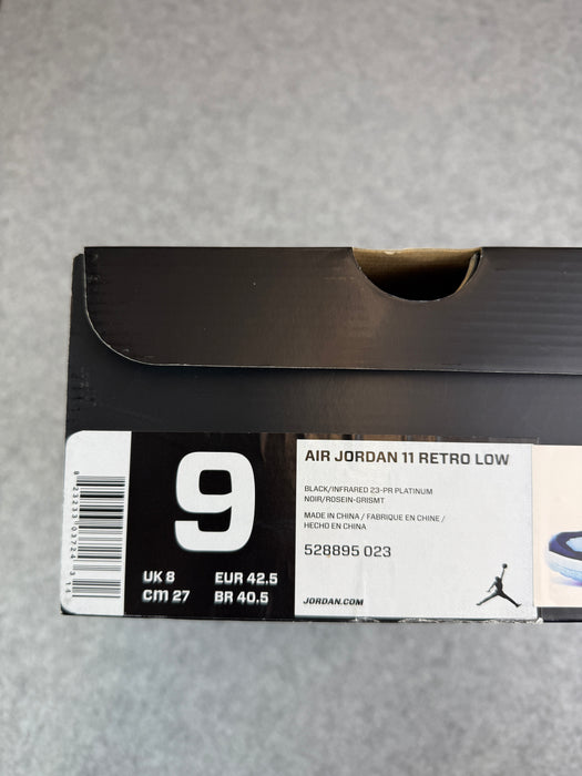 Air Jordan 11 Retro Low Infrared (USED) | Vitnage Clothing Store Canada