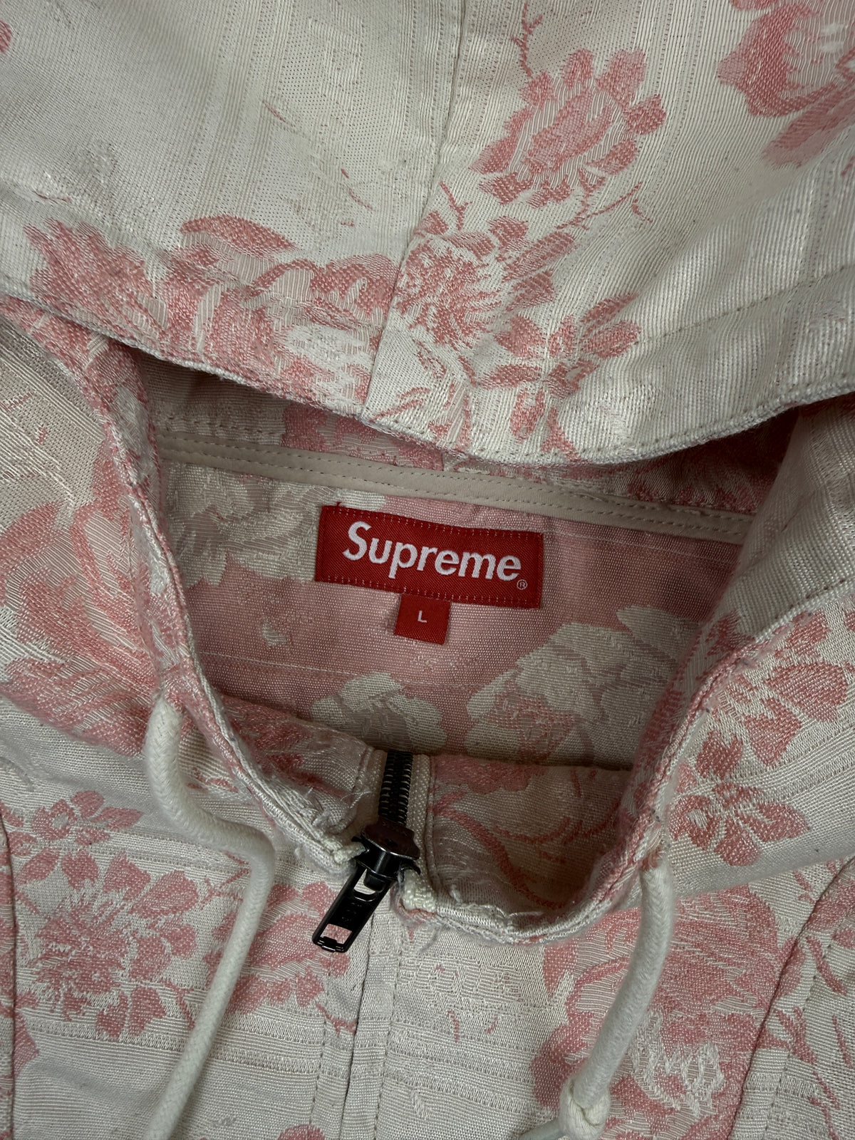 Supreme Floral Tapestry Anorak Pink (USED)
