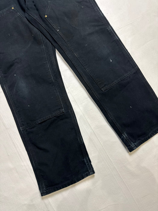 Carhartt Double Knee Carpenter Pants Black | Vitnage Clothing Store Canada