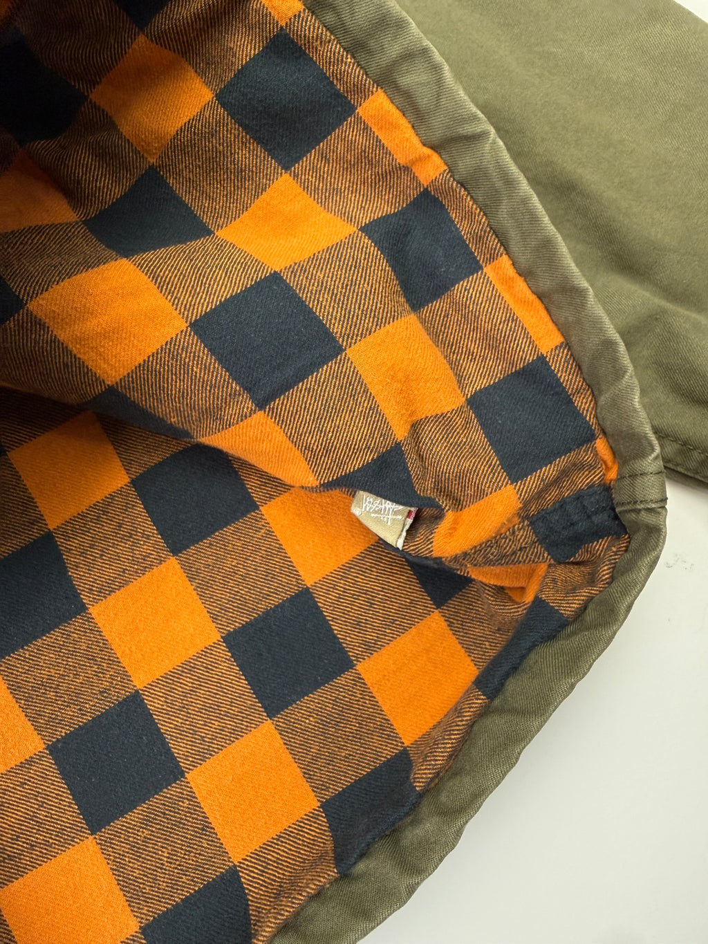Stussy Canvas Coach Jacket Olive (USED)
