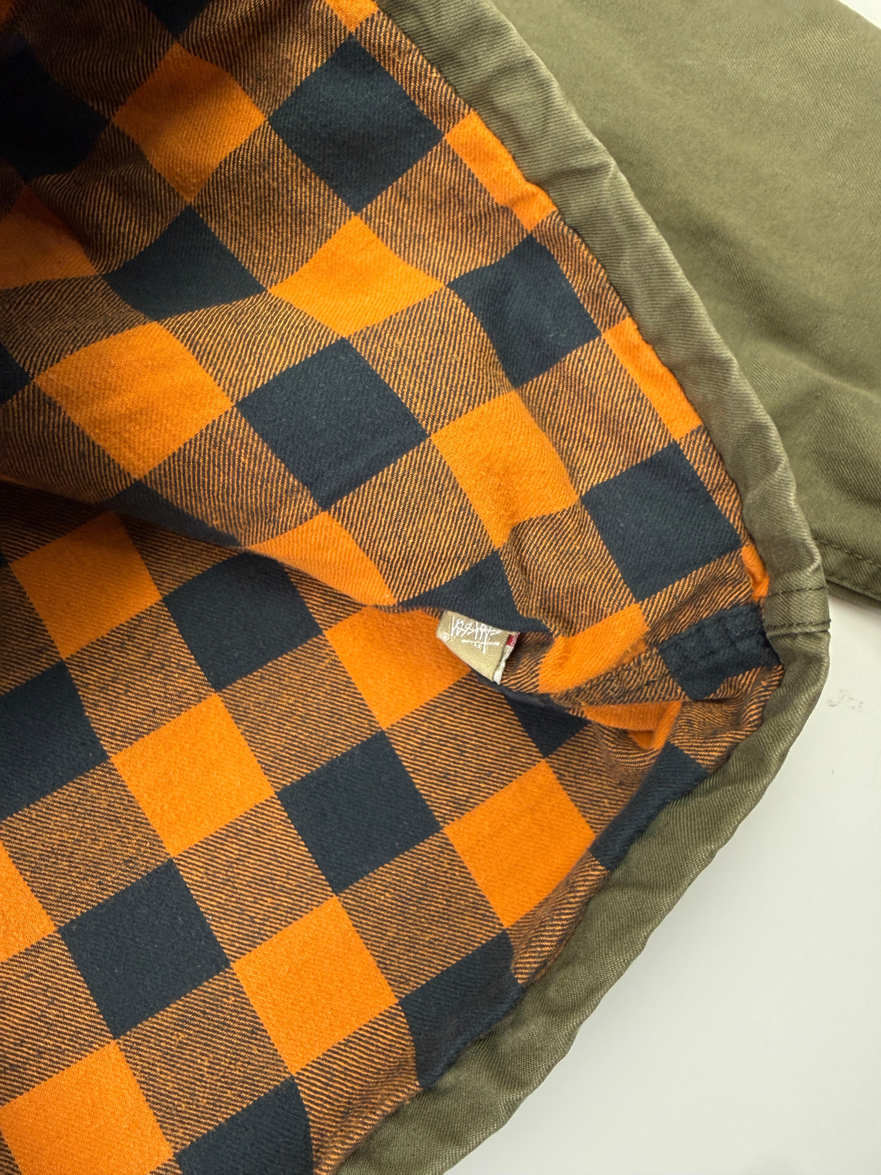 Stussy Canvas Coach Jacket Olive (USED)