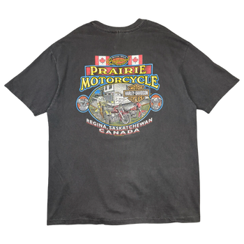 Vintage Harley Davidson Worth The Wait Tee Black