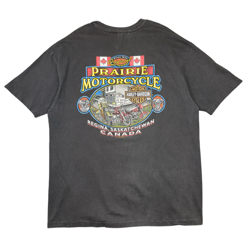 Vintage Harley Davidson Worth The Wait Tee Black | Vintage Clothing Store Canada