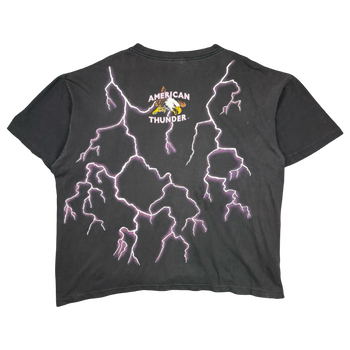 Vintage American Thunder Leader Of The Pack Tee Black