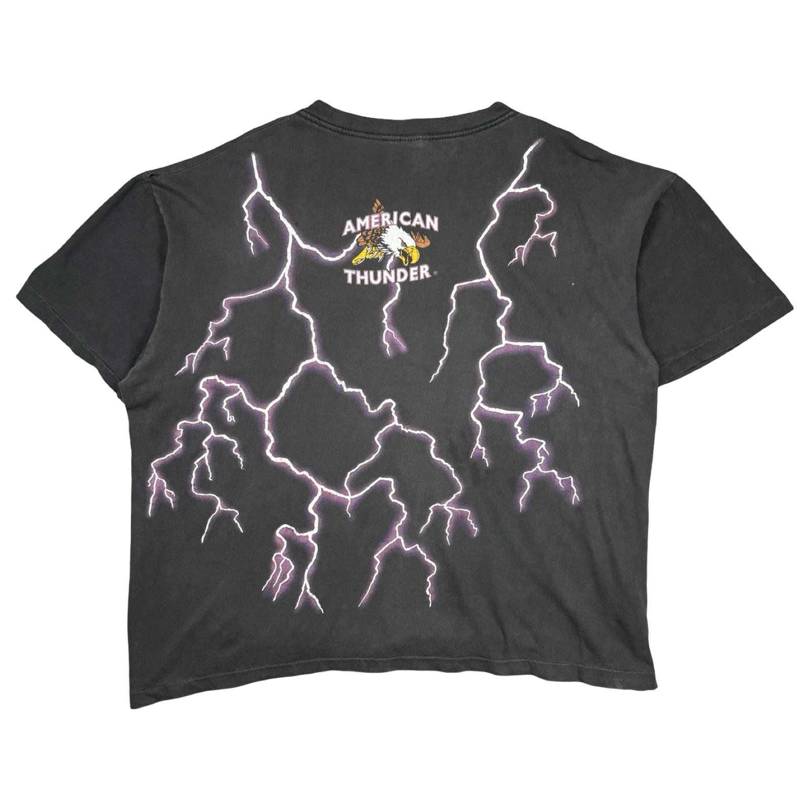 Vintage American Thunder Leader Of The Pack Tee Black
