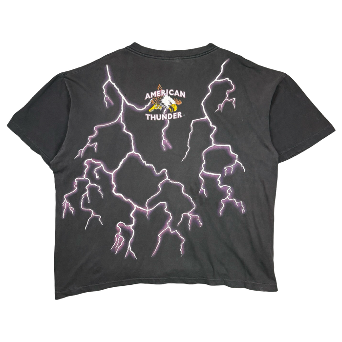 Vintage American Thunder Leader Of The Pack Tee Black | Vitnage Clothing Store Canada