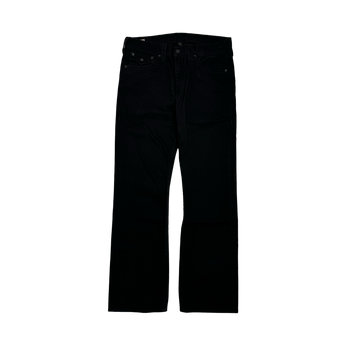 (35) Vintage True Religion Ricky Cut Denim Pants Black