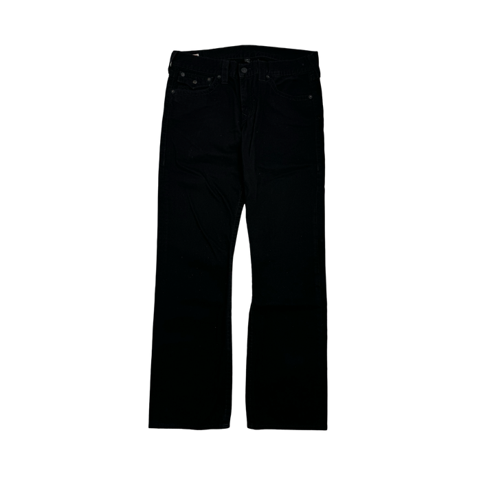 (35) Vintage True Religion Ricky Cut Denim Pants Black | Vitnage Clothing Store Canada