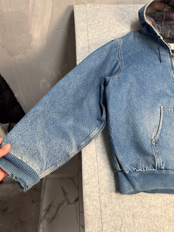 Vintage 1990’s A91 Carhartt Active Jacket Denim Dusty Blue