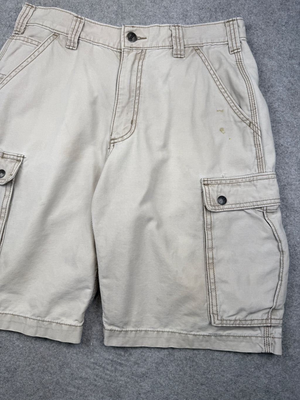 Carhartt Relaxed Fit Carpenter Cargo Shorts Beige