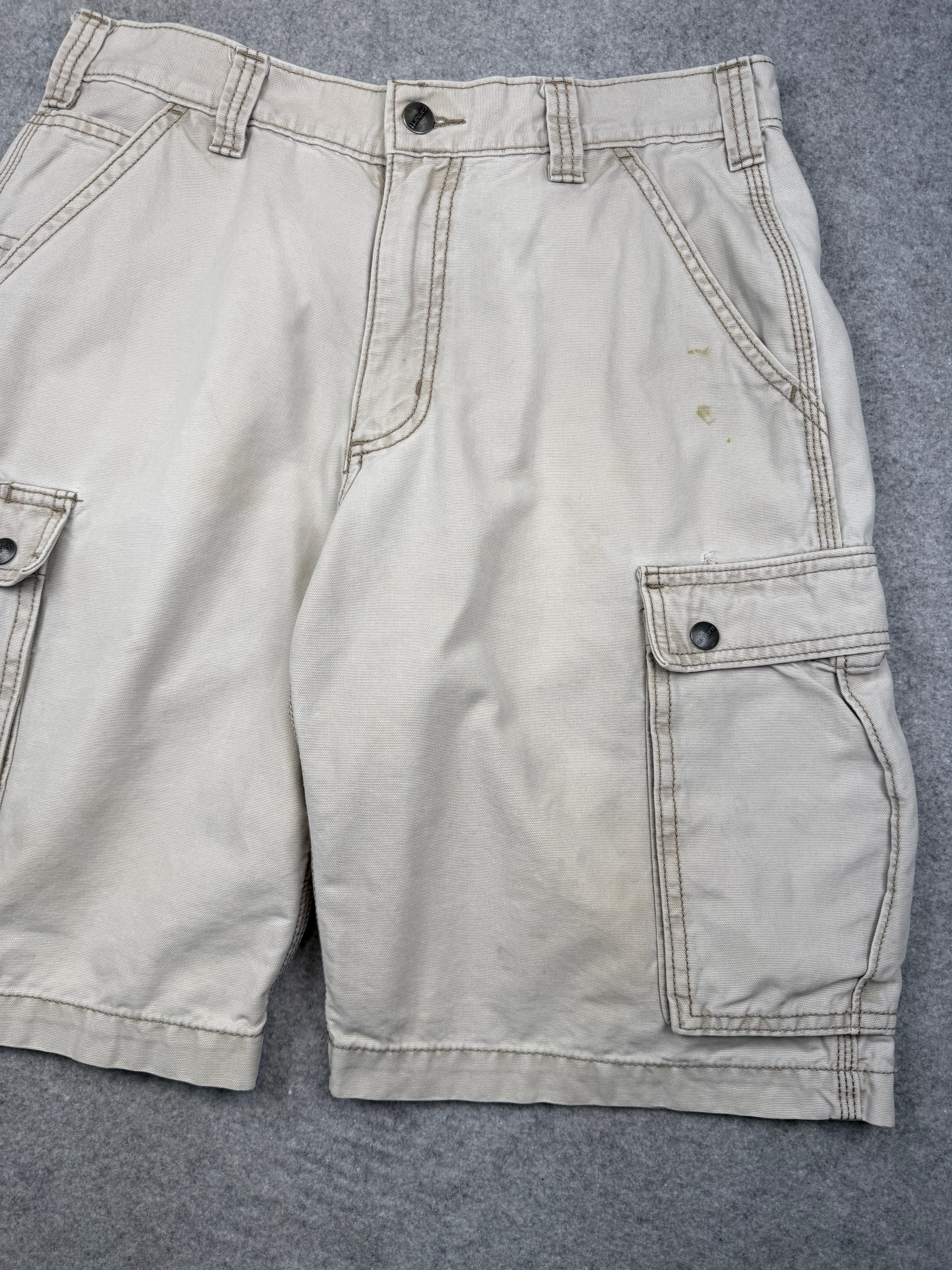 Carhartt Relaxed Fit Carpenter Cargo Shorts Beige
