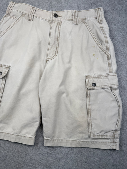 Carhartt Relaxed Fit Carpenter Cargo Shorts Beige | Vitnage Clothing Store Canada