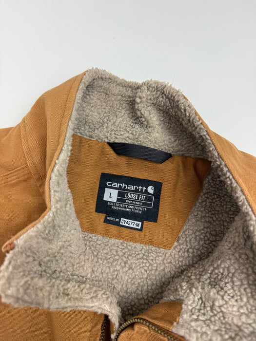 Carhartt Sherpa Lined Work Vest Khaki | Vitnage Clothing Store Canada