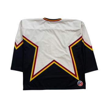 Vintage NHL Crest Hockey Jersey Black/Gold