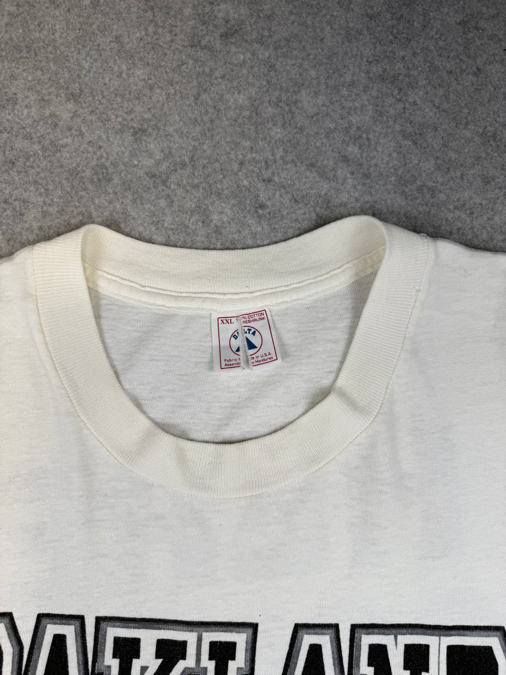 Vintage Oakland Raiders MIB Tee White